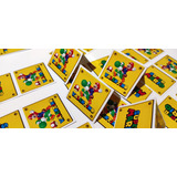 Stickers Super Mario Bros Cierre Bolsita Personalizados X35u