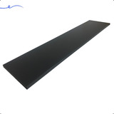 1 Prateleira Mdf Preto 150x30 Para Cozinha Sem Suporte