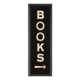 Cuadro Cartel Vintage Libros Books