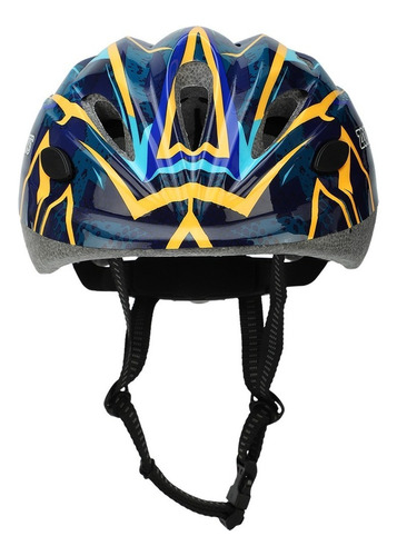 Casco Zoom Velox Talla M (52-56cm) Color Azul-amarillo