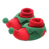 Zapatos De Navidad Para Beb Recin Nacido, Pantuflas De Pap N