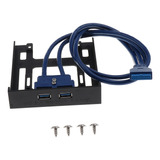 3.5  Floppy Bay High 20pin 2port Usb 3.0 Hub Pc