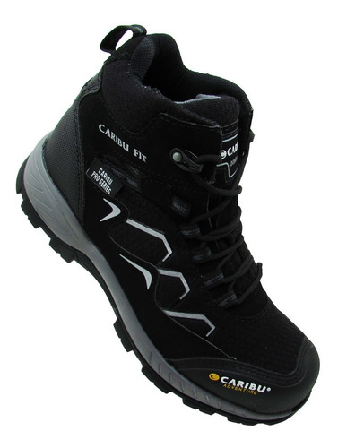 Caribu Adventure Media Bota 324d Negro/gris Dama