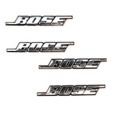 4 Emblemas Bose Sound Bmw X1 X3 X5 X6 M3 M5 M6 Jaguar Audi