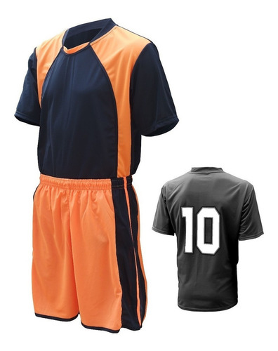 Camisa Calcao Fardamento Uniforme Time Futebol Kit 15 Pcs