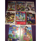 8 Videojuegos De Mario Para Nintendo Wii