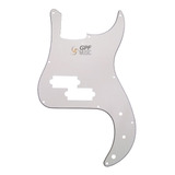 Pickguard Para Bajo Precision Blanco O Negro Sinew H-2002