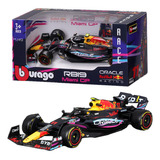 Burago Redbull F1 Rb18 #11 Sergio Pérez  Fórmula Coche 1/43 Color Negro