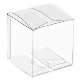 50 Cajas De Plástico Transparente For Regalos, Caja De Emba