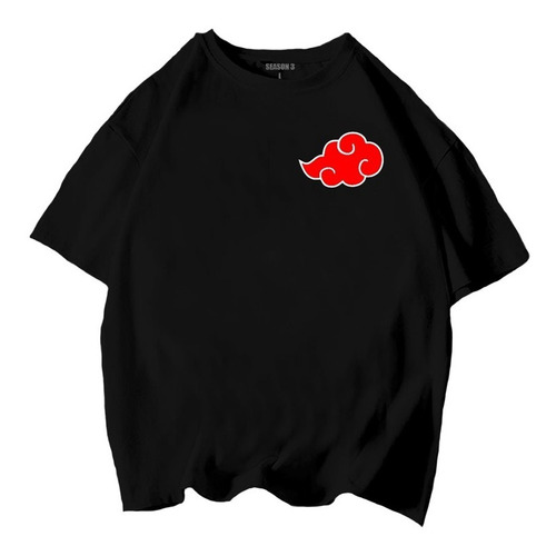 Playera De Nube Akatsuki Moda Urbana Oversize Fkttsh D68