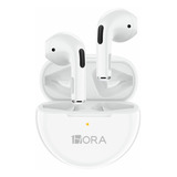 Audífonos Bluetooth In-ear Inalámbricos 1hora Aut119 Blanco