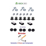 Xbox 360 Kit Reparo Controle - Tampa Branca Ou Preta Sx-059