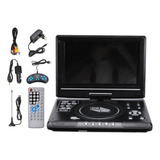 Dvd Portátil Tela 9.8 Lcd Casa, Carro,mp3 , Cd, Fm E Jogos 