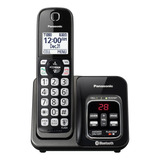 Teléfono Panasonic Kx-tg3760 Inalámbrico - Color Negro