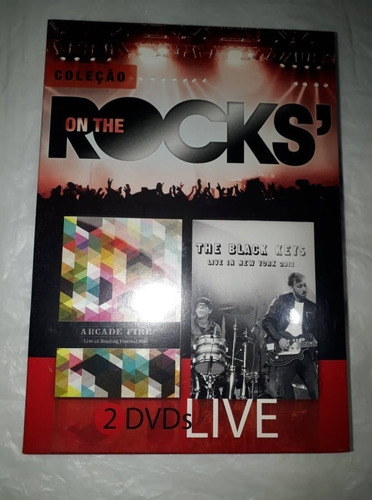 Arcade Fire The Black Keys On The Rocks Box Com 2 Dvds Raros