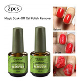 Gel De Uñas Magic Remover Base Mate Top Coat Esmalte De Uñas