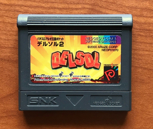 Delsol 2 Neo Geo Pocket Japonês