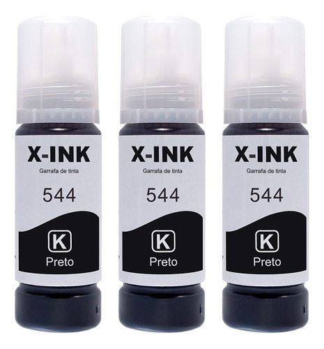 3x Tinta Para Epson L3150 L3110 L4150 L4160 L6191 L3210 3250