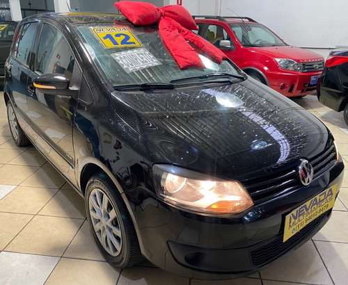 VOLKSWAGEN FOX 2012 1.0 FLEX G2 COMPLETO MANUAL PRETO