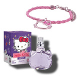 Kit Infantil Com Perfume E Pulseira Da Hello Kitty - Jequiti
