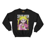 Pullover Sudadera Anime Sailor Moon Serena Luna Chibi