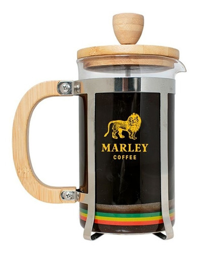 Prensa Cafe Marley Coffee Cafetera Francesa Premium 600ml