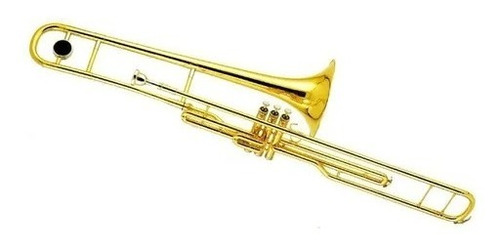 Trombon De Embolos En Sib Silvertone Laqueado Md. Sltb009