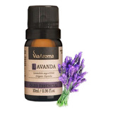 Óleo Essencial Lavanda 10ml Via Aroma - 100% Natural