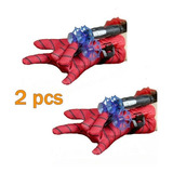 2 Spiderman Glove Lanza Telarañas De Web Shooter