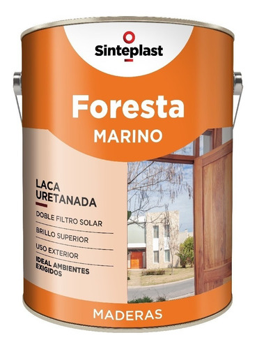 Foresta Marino Laca Uretanada 4lt- Imagen Pinturerías -