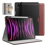 Jetech Funda Para iPad Pro 11 PuLG. Modelo Gen. Negro Marron