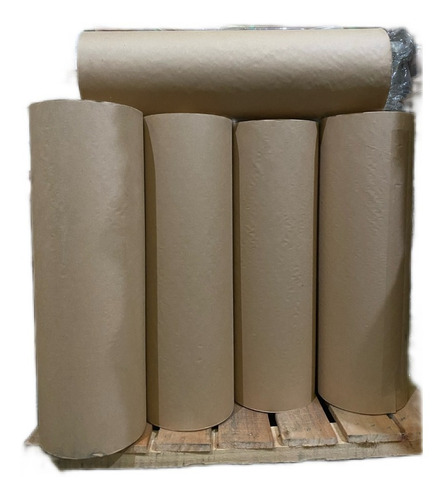 Papel Kraft Bobina Madera Rollo De 53cm 10kg Aprx 80grs