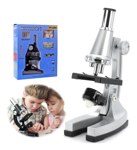 Microscopio Tf-l900 Educativo Para Niño Espejo Reflectante.