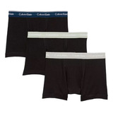 Boxer Trunk Calvin Klein Paquete De 3 Algodon Flex Original