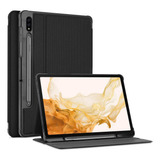 Funda Procase Samsung Galaxy Tab S7 Plus + Soporte Negro
