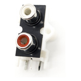 Conector Jack Rca Hembra Stereo Cir. Impreso / Chasis X 1