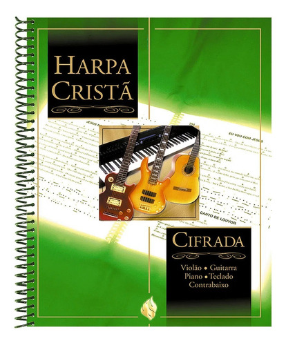 Harpa Cristã Cifrada Cpad Guitarra - Violão -teclado - Piano