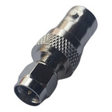 Conector Convertidor Sma Macho A Bnc Hembra