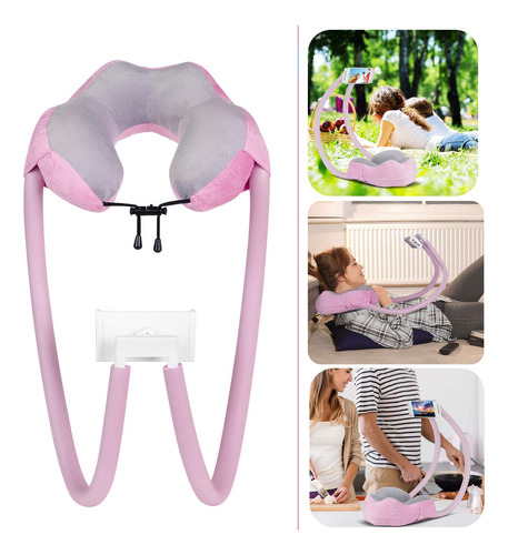 Aimi Soporte Para Telfono Con Almohada De Cuello, Soporte Pa