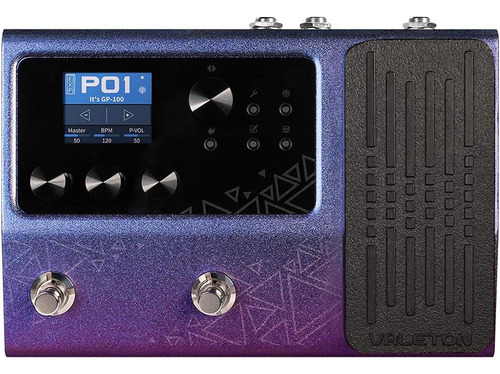 Pedal De Efecto Valeton Multi-effects Gp-100vt Violeta