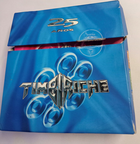 Box Cd Timbiriche 25 Años Thalia Sasha Pop Fans C/dvd