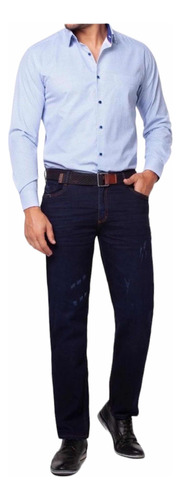 Jeans Hombre Clasico  Casual Alta Calidad 