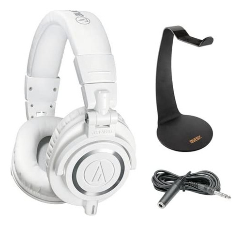 Audífonos Con Monitor Audio-technica Ath-m50x (blancos) Con