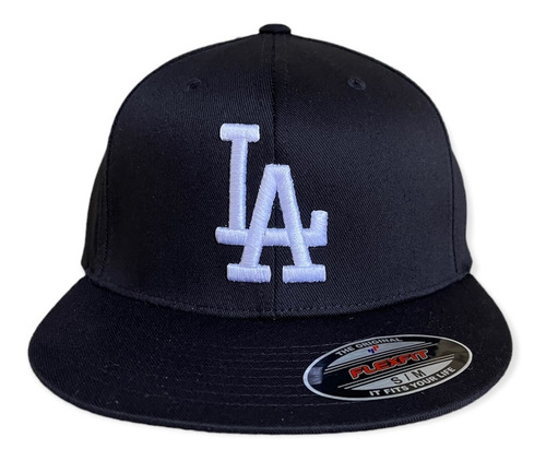 Gorra Plana La Los Angeles Flexfit Original (cerrada)