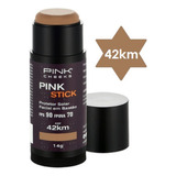 Protetor Solar Base Pink Stick Fps 90 Cor 42km Pink Cheeks 
