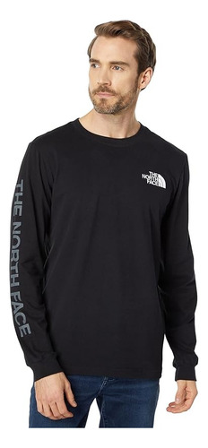 Polera The North Face Manga Larga 100% Algodon Hit Tee