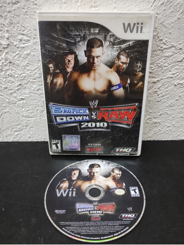 Smack Down Vs Raw 2010 Wii Juego Usado Original