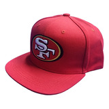 Gorra Bordada 3d 49ers San Francisco Forty Niners Nfl 