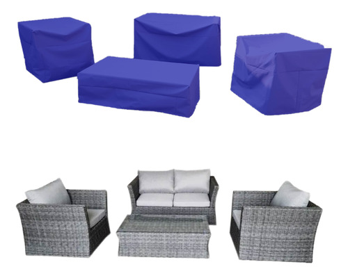 Funda Reposera Sillones Mesa Exterior Impermeable Consulte P