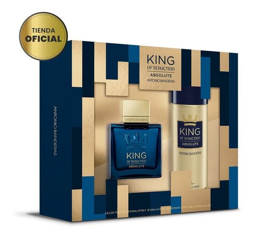 Set King Of Seduction Absolute Edt 100ml + Desodorante 150ml